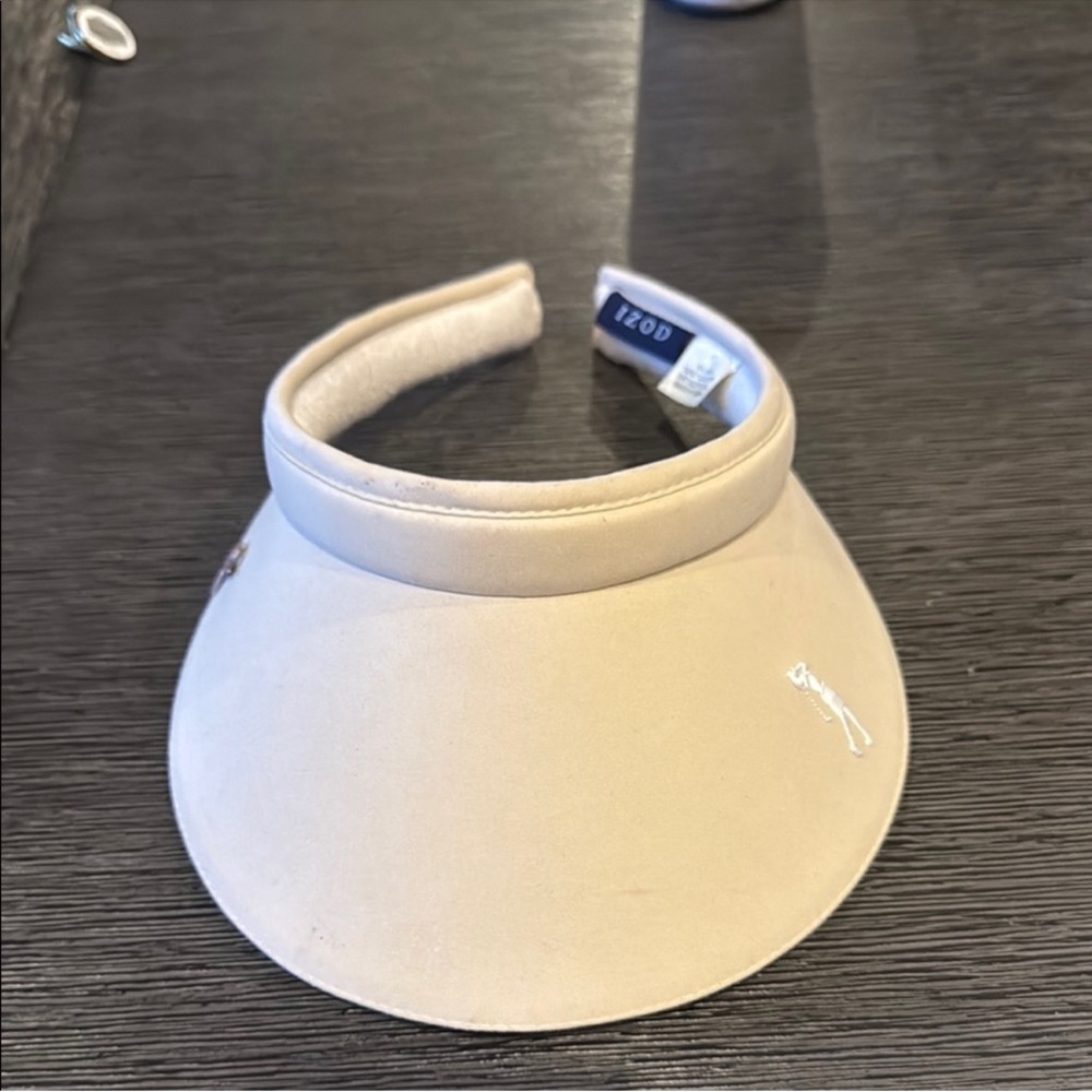 IZOD Women's Beige Sun Visor